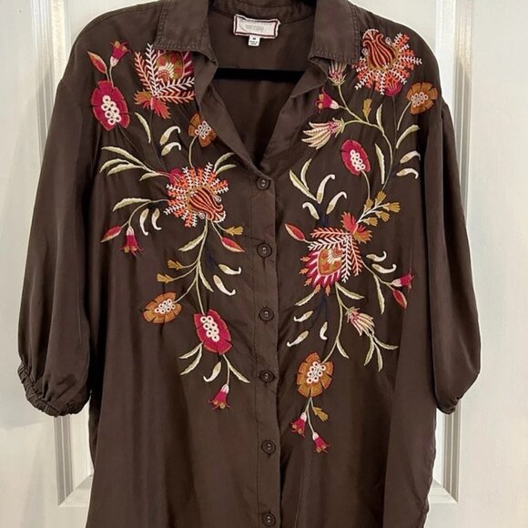 JOHNNY WAS Rosalva Weekend Tunic - Picture 4 of 12